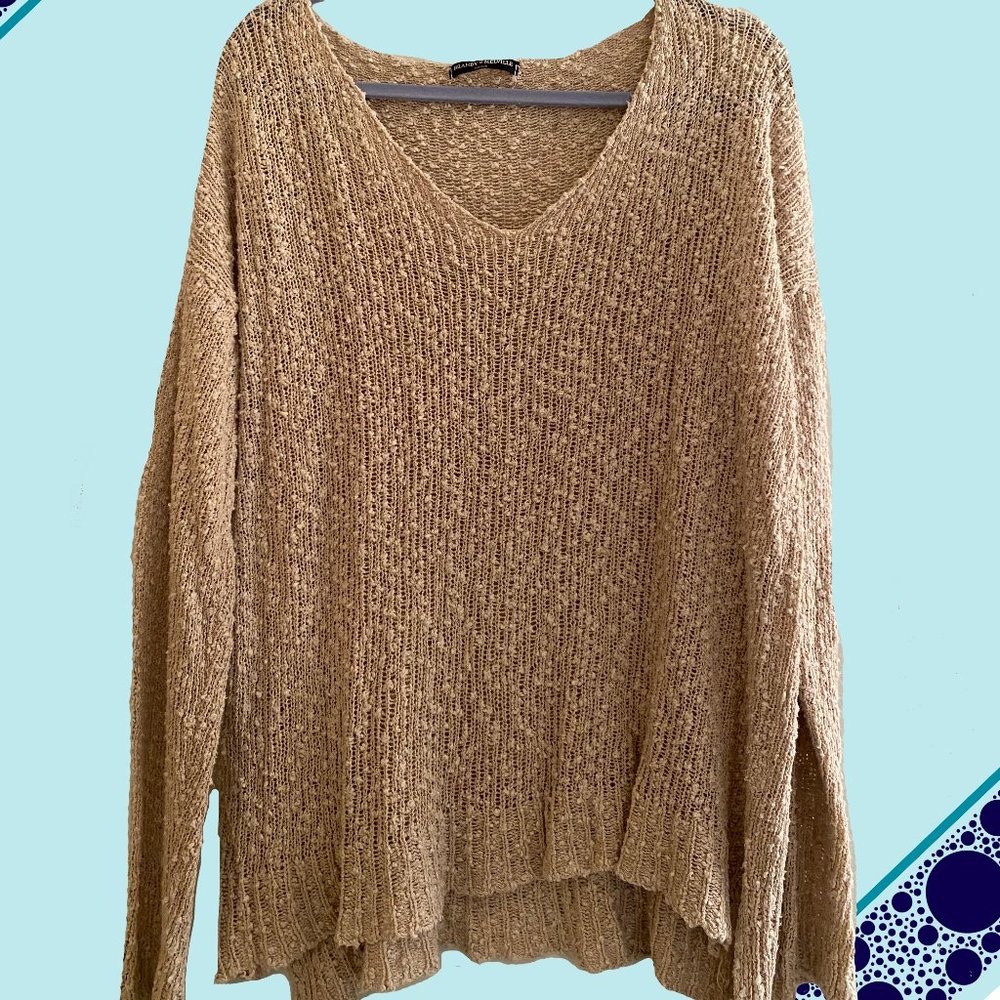 Pink Oversized Sweater | Brandy Melville